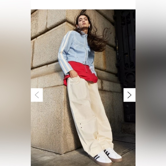 Urban Outfitters BDG Charli Cargo Pants Wide Leg Baggy Pockets Size small NWOT - Picture 2 of 8